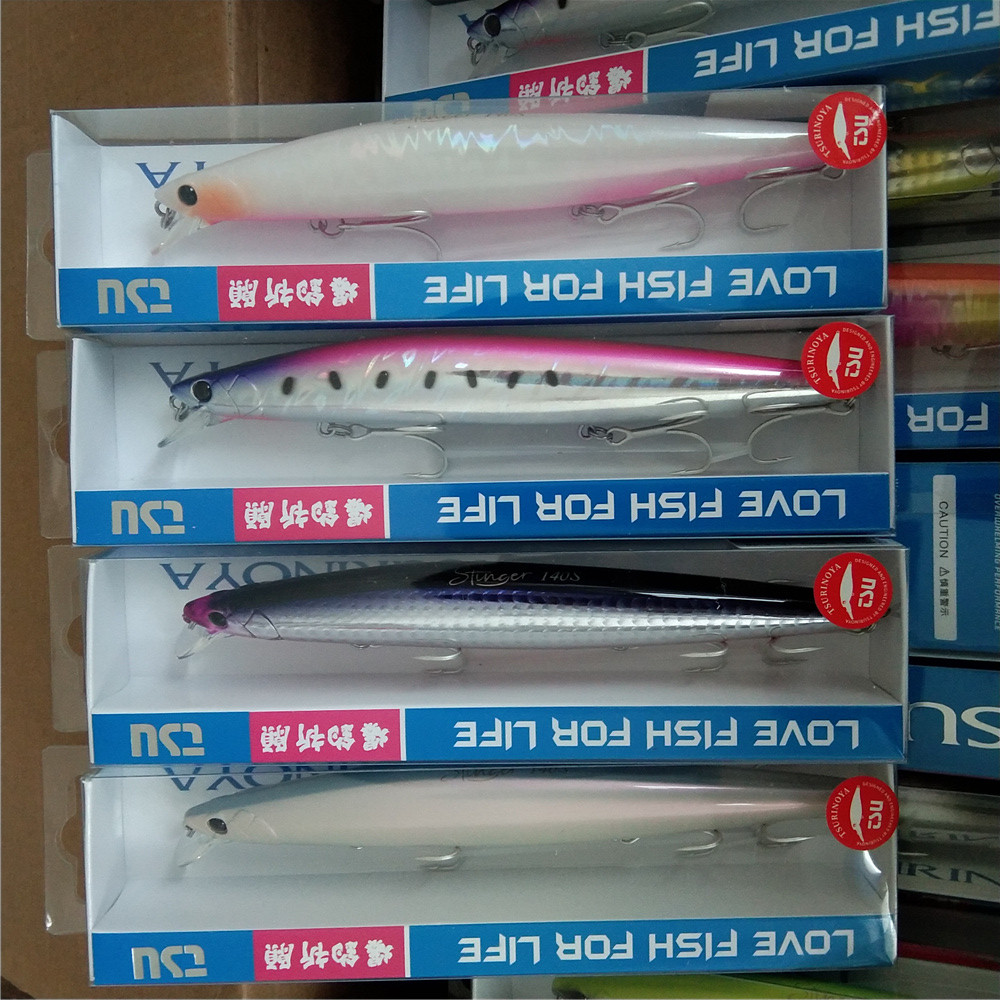 Fishing Lure Jerkbait - TSURINOYA 4PCS 140S Fishing Lure Sinking