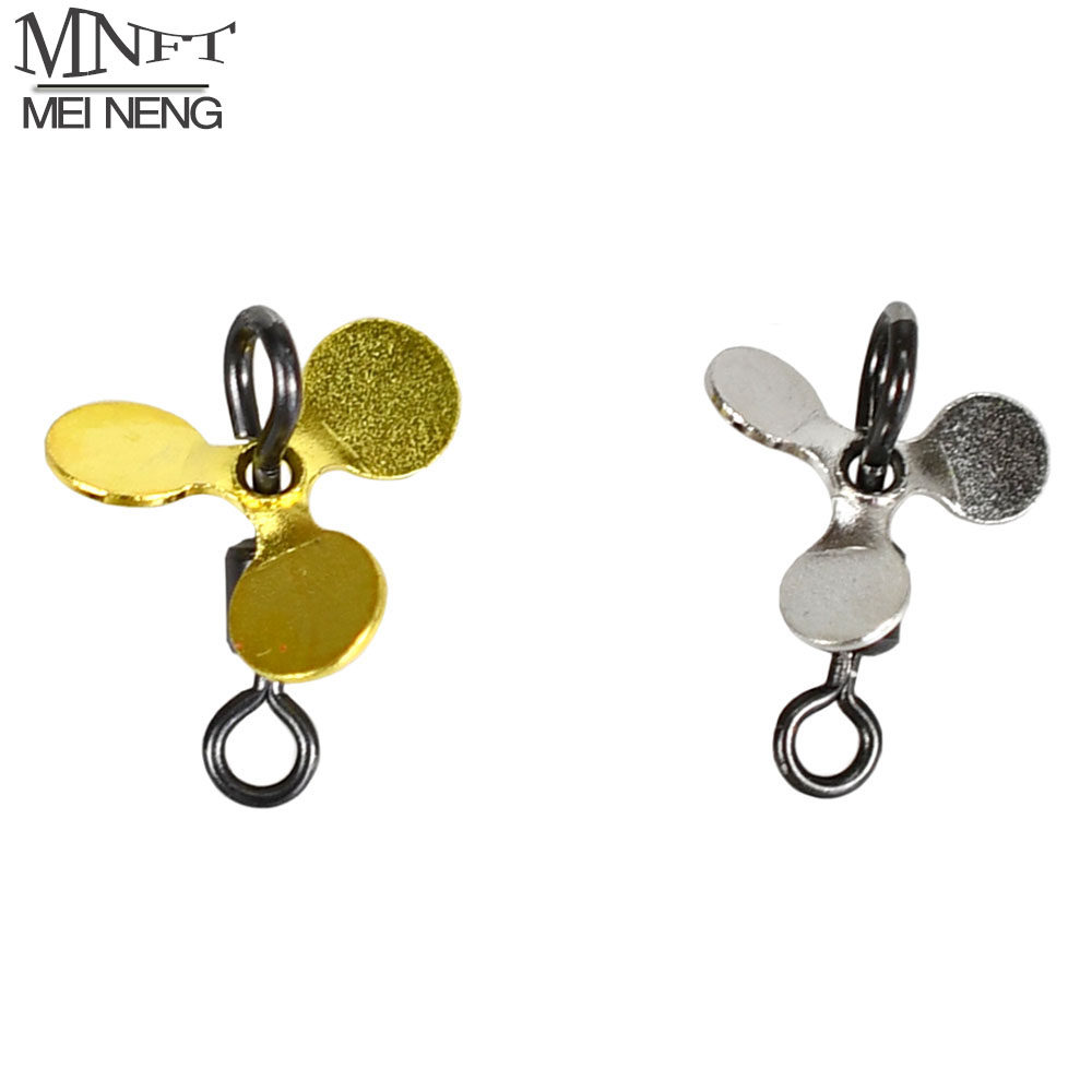 Fishing Lure Blade Bait - 20Pcs Spiral Blade Fishing Propeller Accessories,
