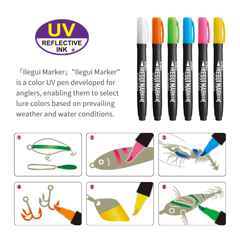 New Fishing Tool UV Fluorescen - Fishing Lure Soft Plastic recension och pris