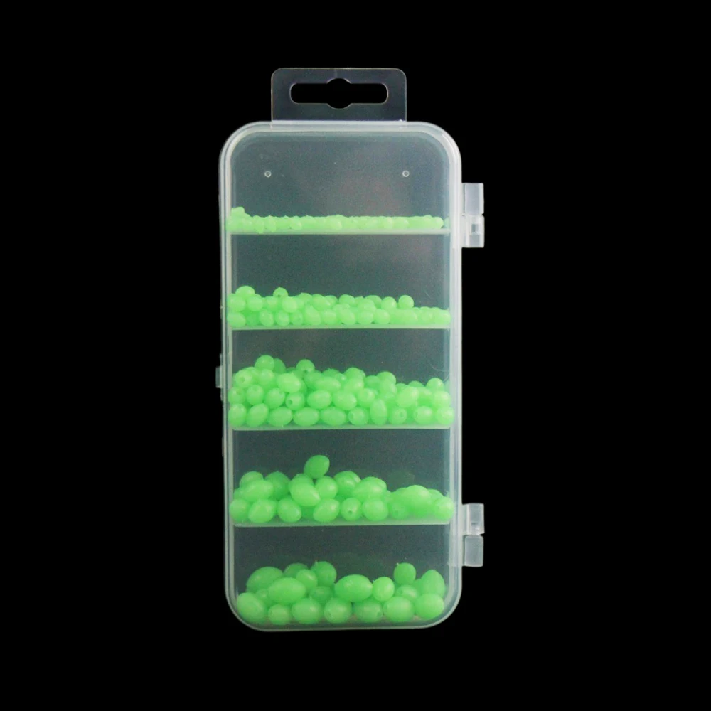 Ackibbik 375pcs/box Luminous F - Fishing Lure Soft Plastic recension och pris