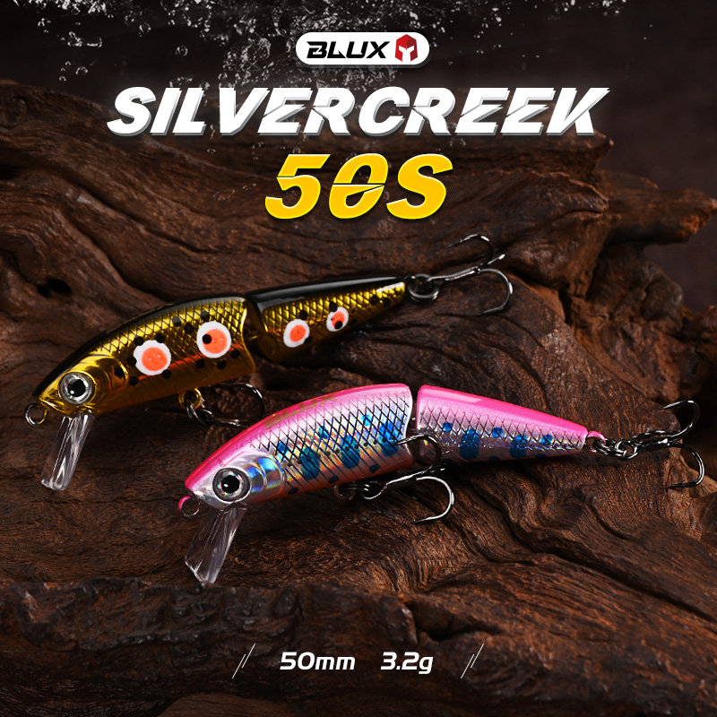 BLUX DR. Minnow Joint 50S Swim - Fishing Lure Spoon recension och pris