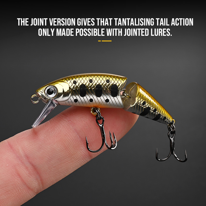 BLUX DR. Minnow Joint 50S Swim - Fishing Lure Spoon recension och pris