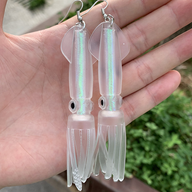 Noctilucence/Color Tube Squid  - Fishing Lure Soft Plastic recension och pris
