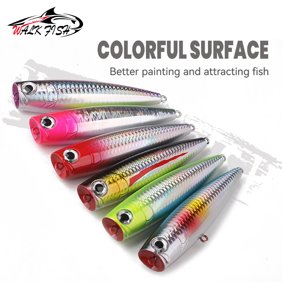 WALK FISH 1Pcs 110mm 25g Float - Fishing Lure Topwater recension och pris