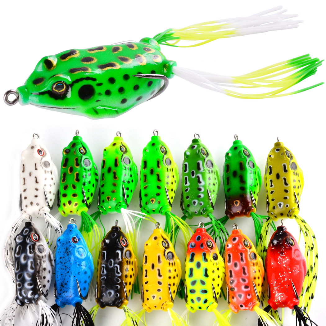 1 Pcs 5G 8G 15G Frog Lure Soft - Fishing Lure Topwater recension och pris