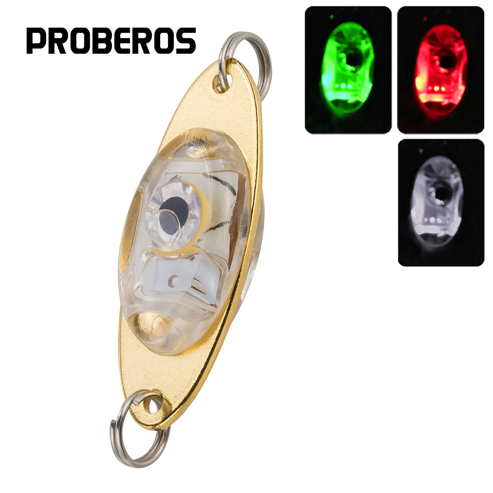PRO BEROS LED Fishing Deep Dro - Fishing Lure Spoon recension och pris