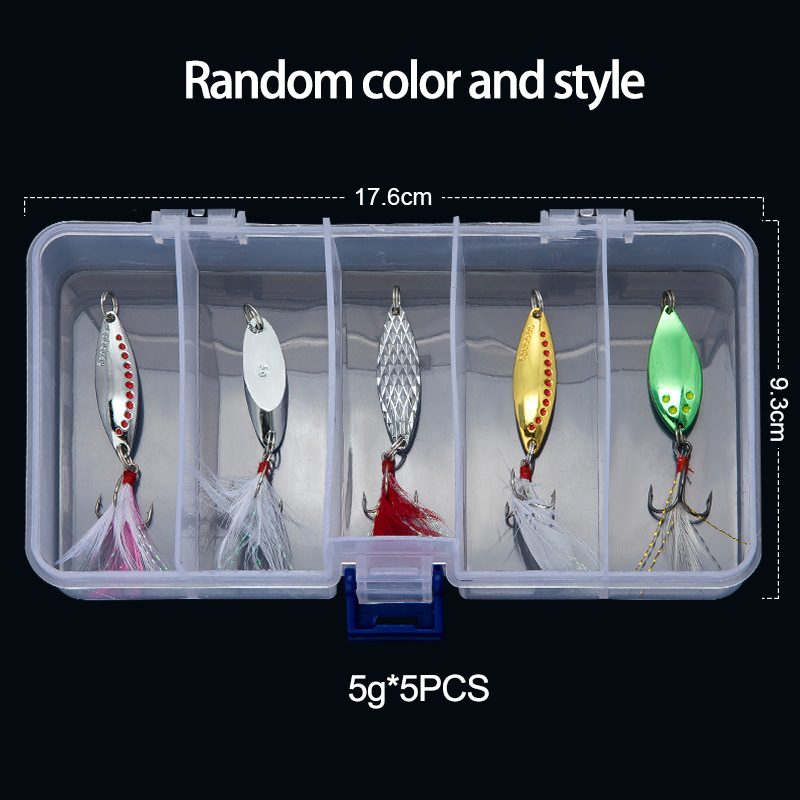 Metal Spoon Spinner Fishing Lu - Fishing Lure Spoon recension och pris