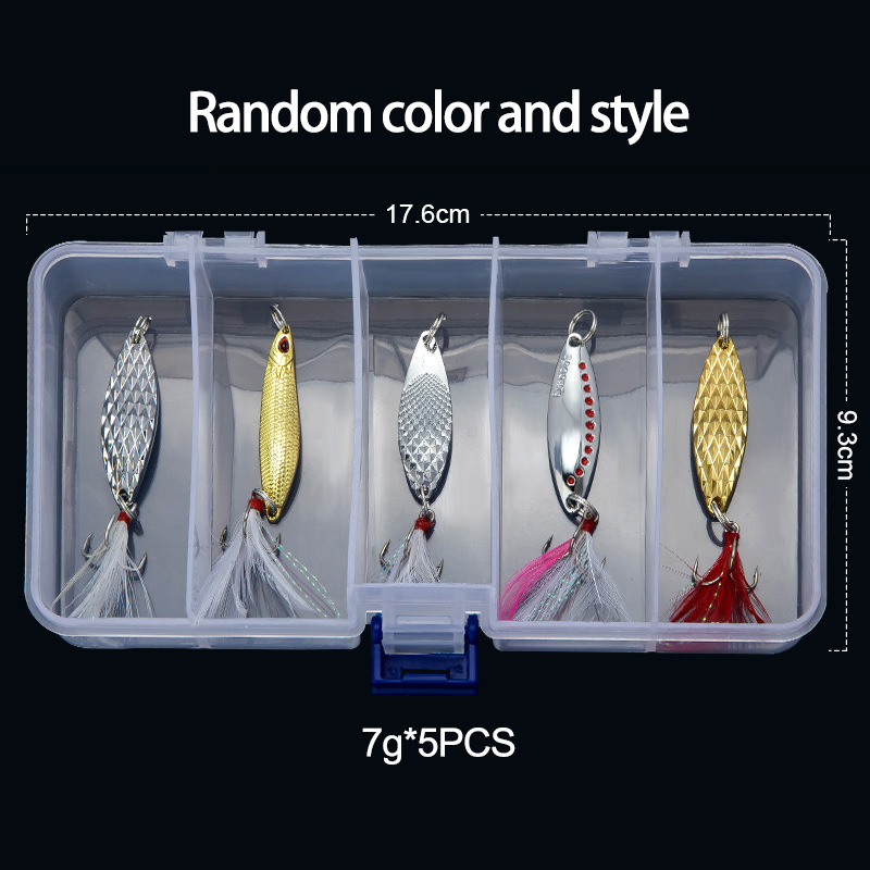 Metal Spoon Spinner Fishing Lu - Fishing Lure Spoon recension och pris