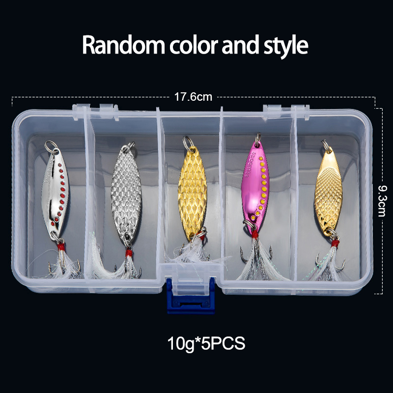 Metal Spoon Spinner Fishing Lu - Fishing Lure Spoon recension och pris