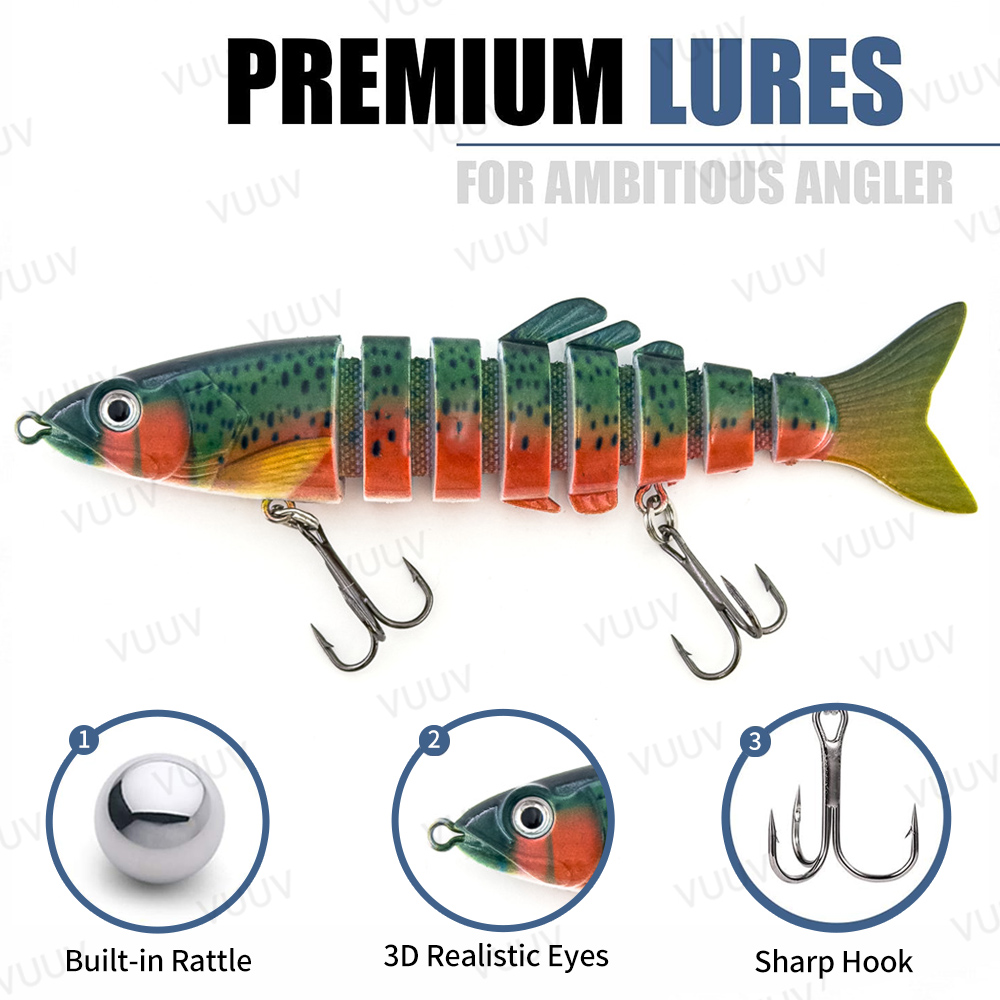 100pcs Fishing Lures for Bass  - Fishing Lure Topwater recension och pris