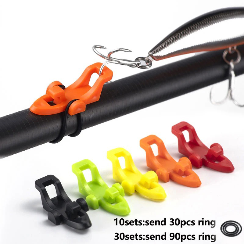 1-10pcs Fishing Rod Pole Hook  - Fishing Lure Jig recension och pris