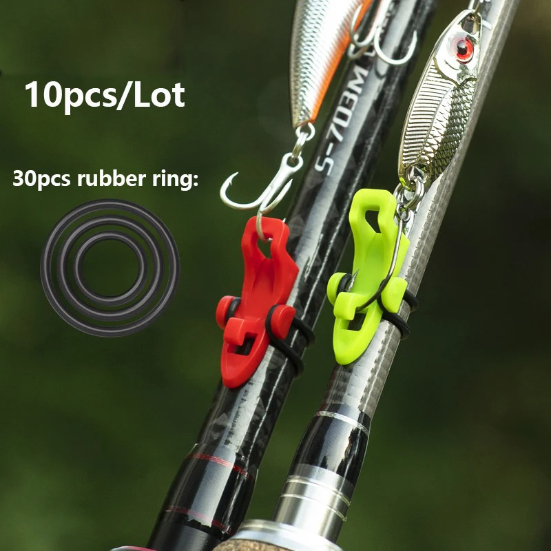 1-10pcs Fishing Rod Pole Hook  - Fishing Lure Jig recension och pris