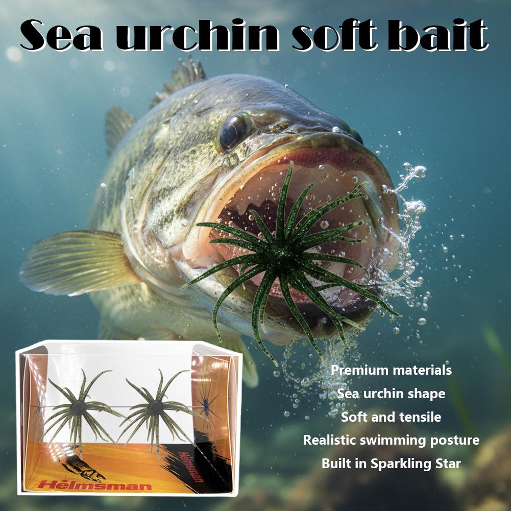 Floating TPR Sea Urchin Spiky  - Fishing Lure Topwater recension och pris