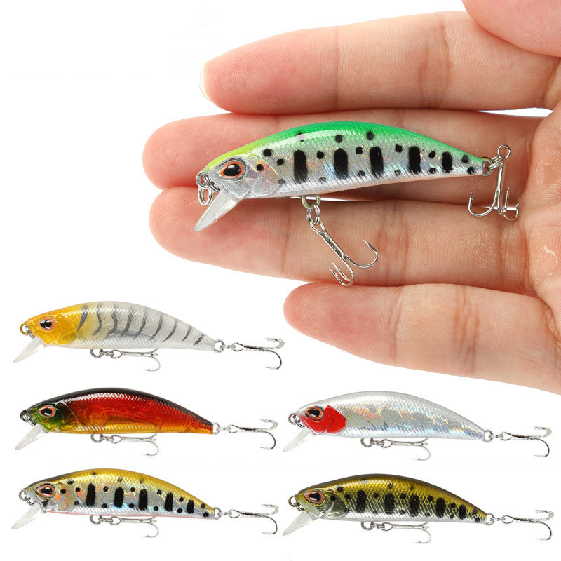 Mini Sinking Minnow Wobblers F - Fishing Lure Jerkbait recension och pris