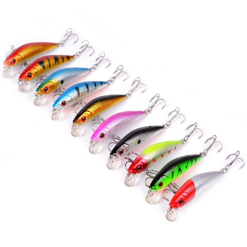Fishing Lure 70mm 8g 3D Eyes C - Fishing Lure Soft Plastic recension och pris