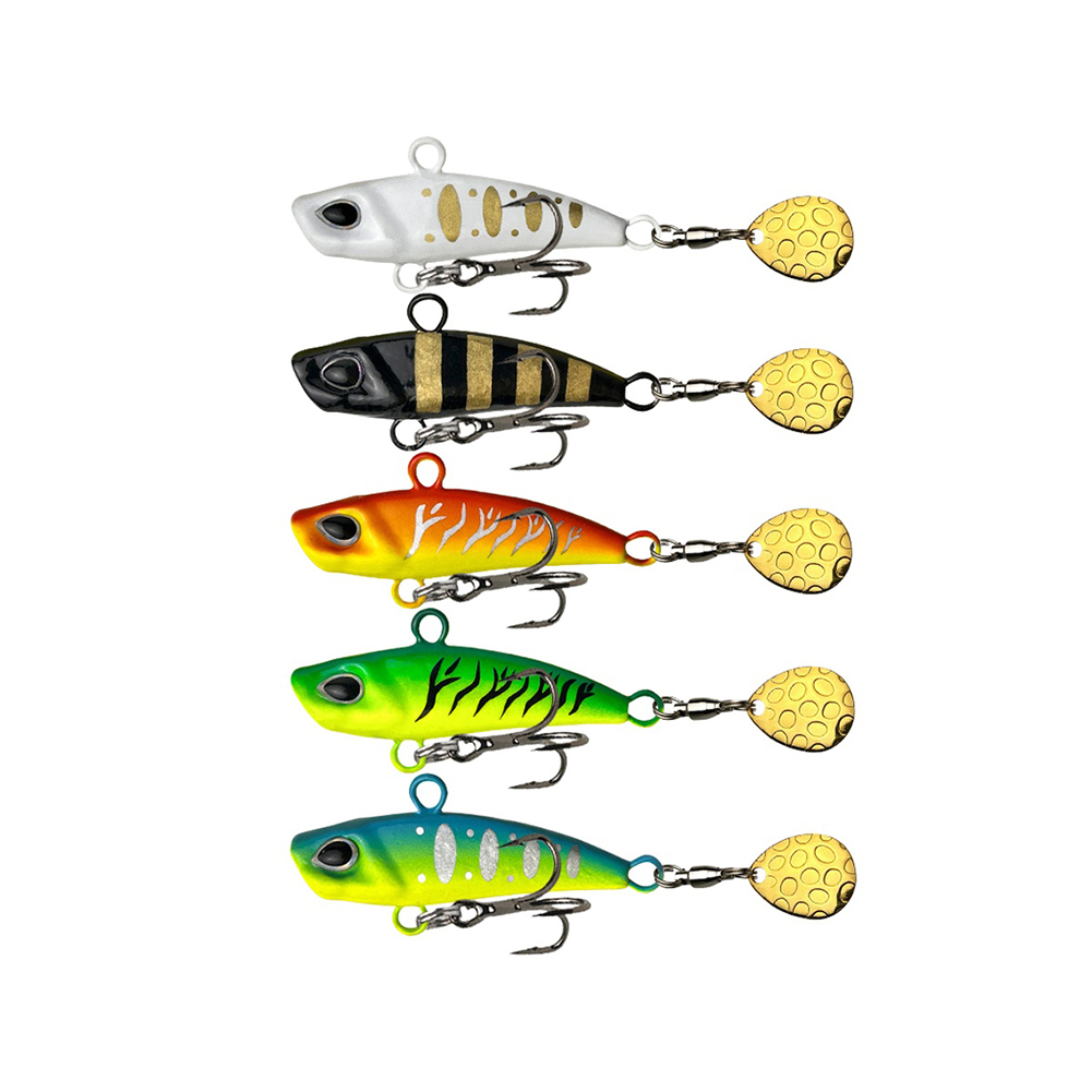 5pcs 7-20g 3D Eyes Metal Vib B - Fishing Lure Blade Bait recension och pris