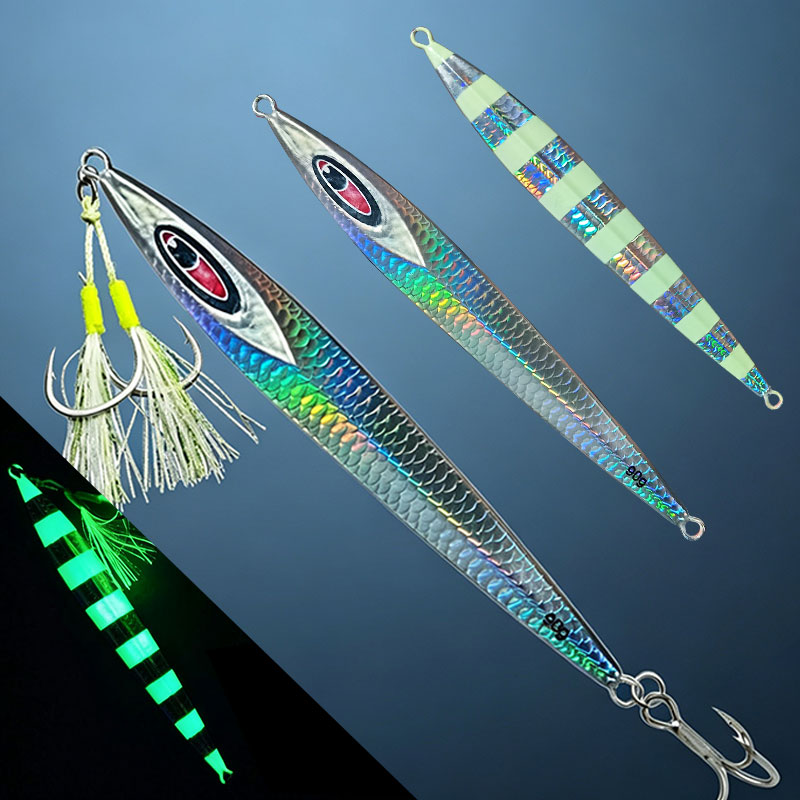 Long Blade Pesca Fast Jig Vert - Fishing Lure Blade Bait recension och pris