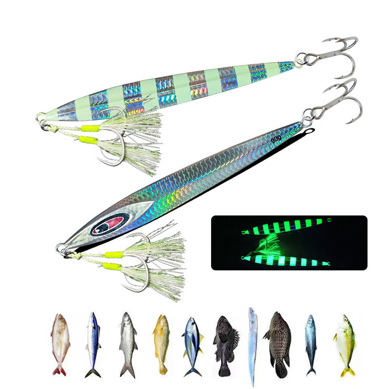 Long Blade Pesca Fast Jig Vert - Fishing Lure Blade Bait recension och pris