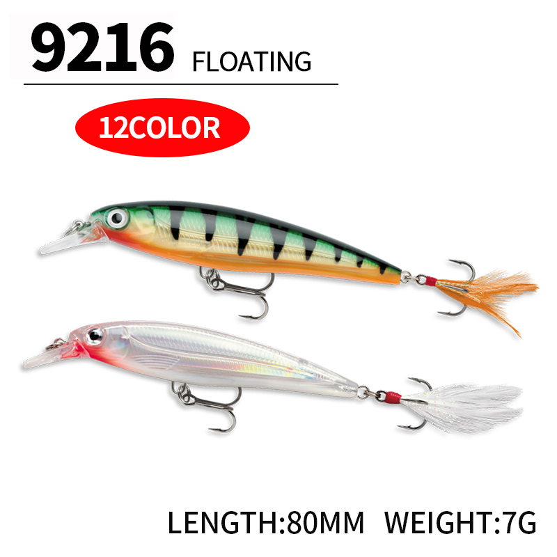 Floating Minnow Fishing Lures  - Fishing Lure Jerkbait recension och pris