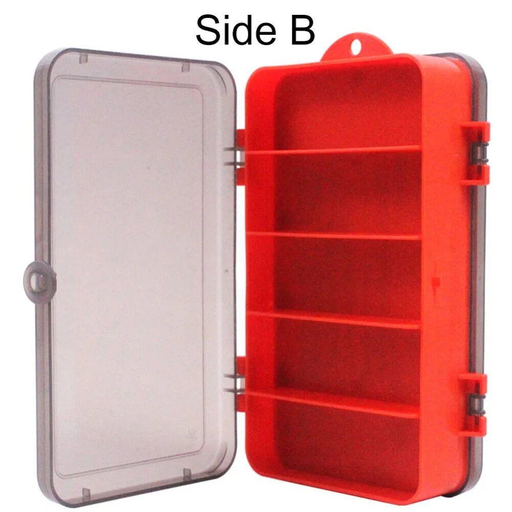 Portable Double Sided Split Ba - Fishing Lure Soft Plastic recension och pris