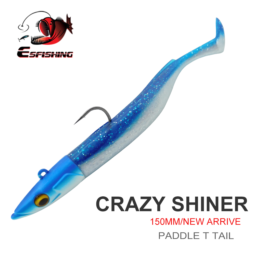 ESFISHING Soft Fishing Lure Le - Fishing Lure Soft Plastic recension och pris