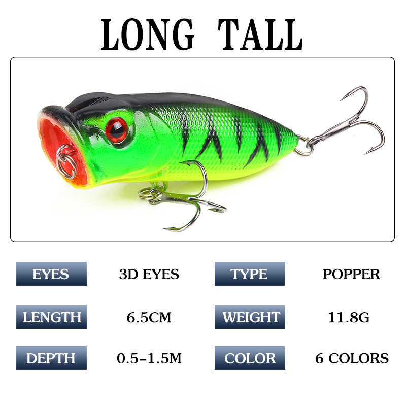 6pcs 6colors（opp bag）/5pcs 5co - Fishing Lure Soft Plastic recension och pris