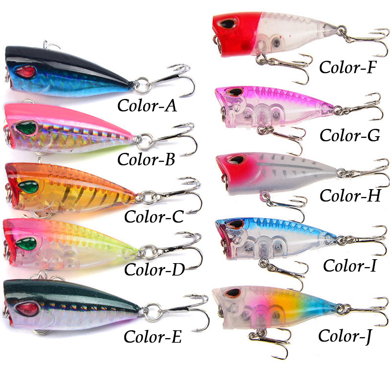 YUCONG 1PC Mini Popper Fishing - Fishing Lure Topwater recension och pris