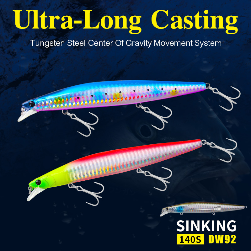 TSURINOYA 140mm 26g STINGER 14 - Fishing Lure Jerkbait recension och pris