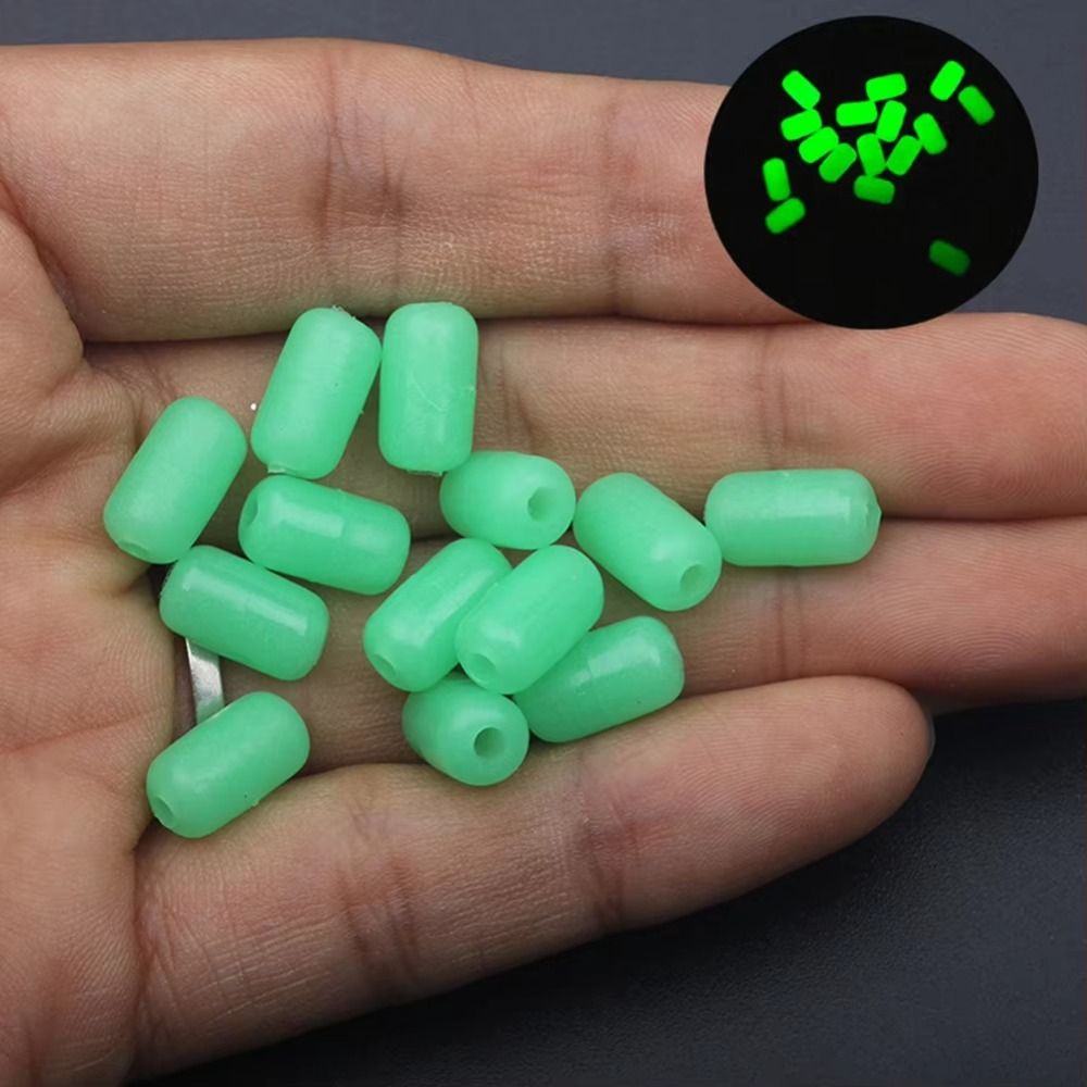 100Pcs/Bag Luminous Fishing So - Fishing Lure Soft Plastic recension och pris