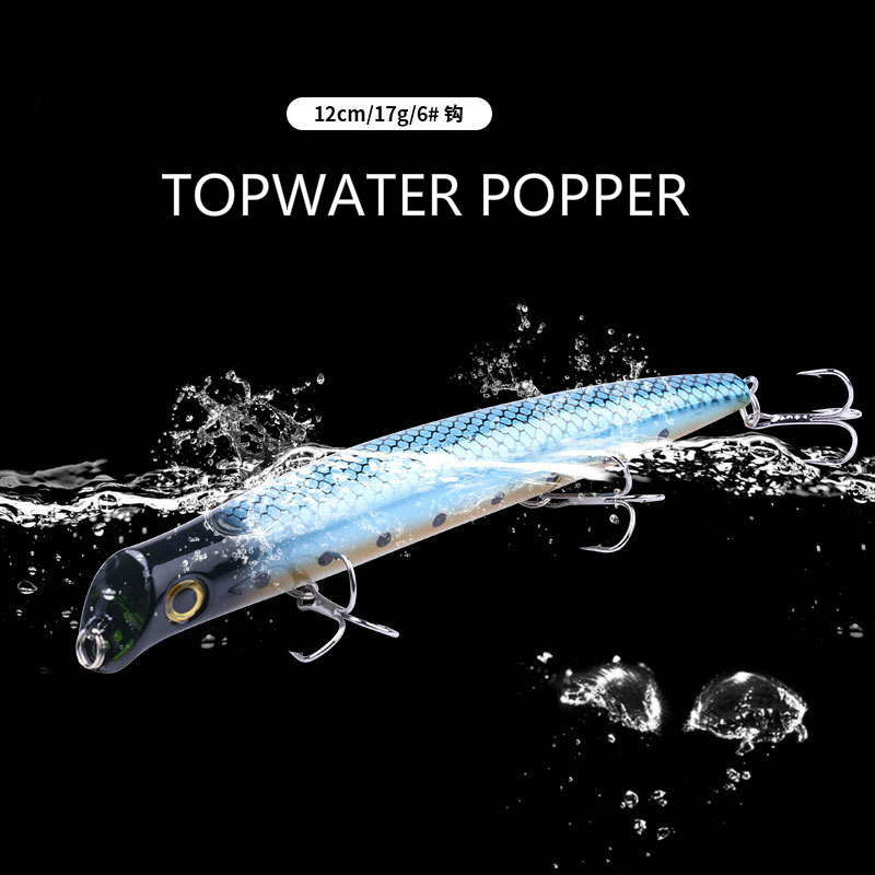 New Popper Fishing Lure 2021 W - Fishing Lure Topwater recension och pris