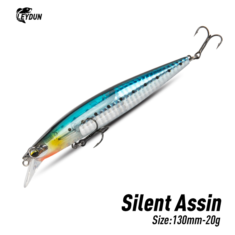 LEYDUN Floating Sea Bass Fishi - Fishing Lure Blade Bait recension och pris